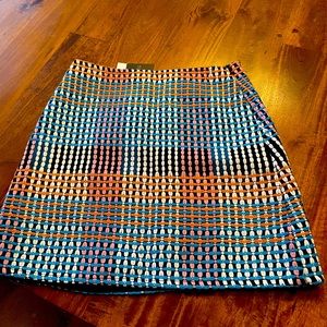 NWT. Topshop multicolor skirt. Brand new. Size 2